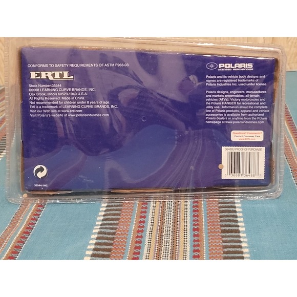 NWT Polaris Got Mud 1/18 Scale Die Cast ATV 2 Pack Red Brand-new SEALED UNOPENED - Picture 6 of 6